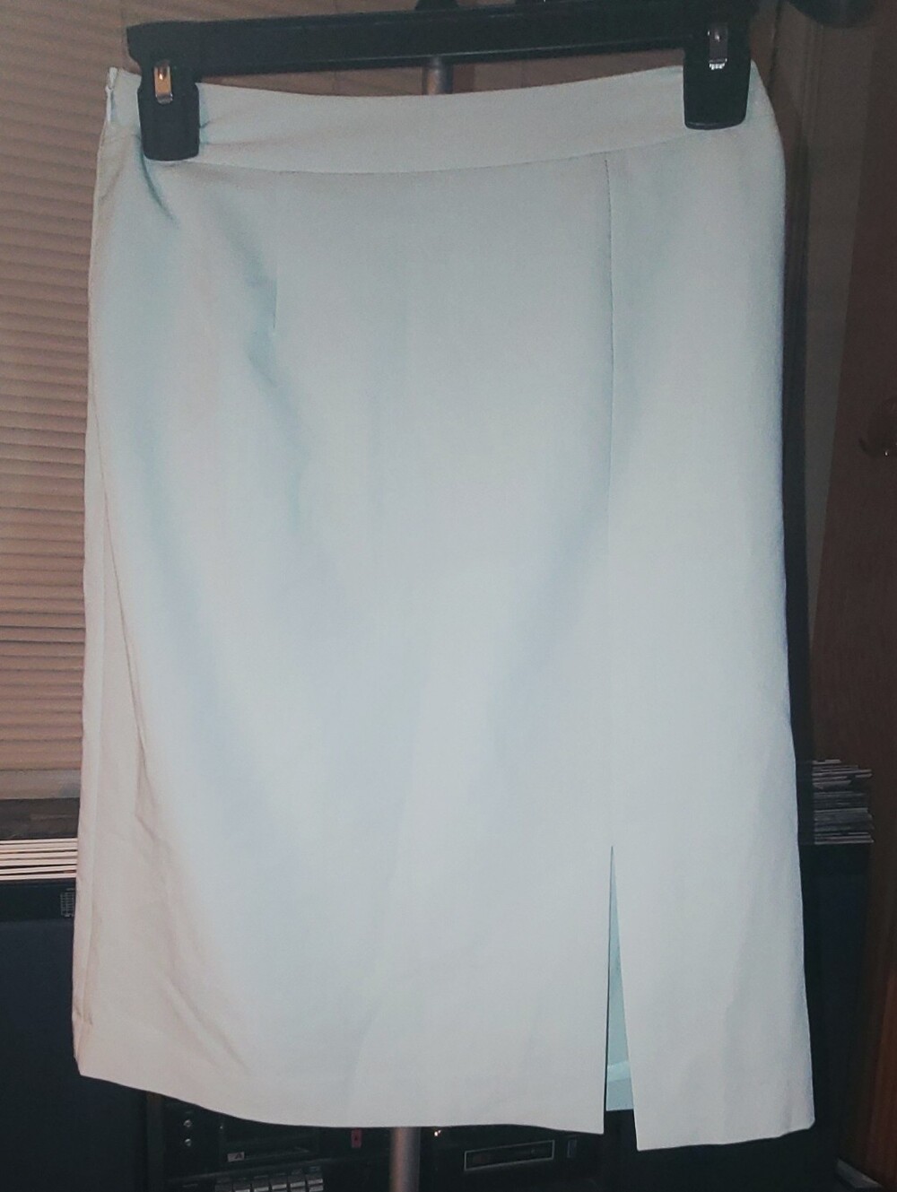 Radarbird Light Blue Pencil  Skirt